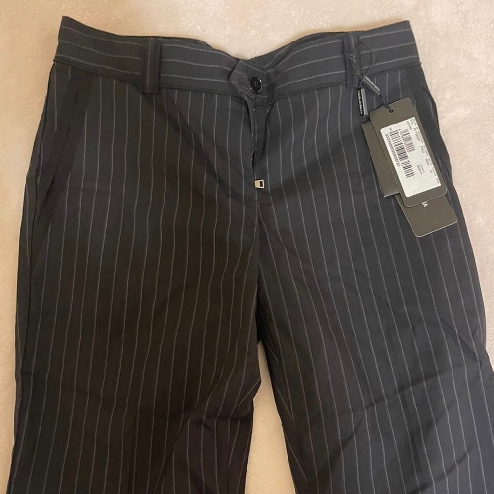 Dolce & Gabanna brand new with tags low rise navy with stripes pants